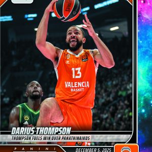 Darius Thompson - 2025-26 Panini Instant EuroLeague #21 - Galaxy 1/1