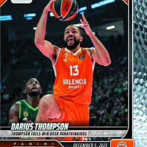 Darius Thompson - 2025-26 Panini Instant EuroLeague #21 - Metallic /5
