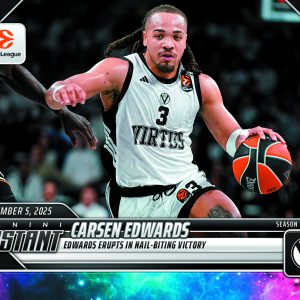 Carsen Edwards - 2025-26 Panini Instant EuroLeague #22 - Galaxy 1/1