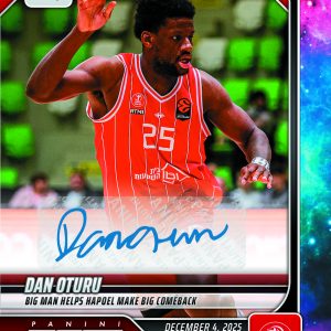Dan Oturu - 2025-26 Panini Instant EuroLeague #23 - Galaxy 1/1 Auto