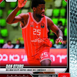 Dan Oturu - 2025-26 Panini Instant EuroLeague #23 - Metallic /5