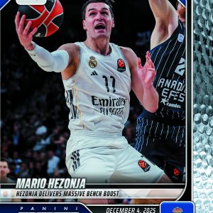 Mario Hezonja - 2025-26 Panini Instant EuroLeague #25 - Metallic /5