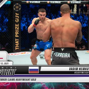Vadim Nemkov - 2025 Panini Instant PFL #104 - Lightning /5