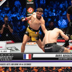 Baris Adiguzel - 2025 Panini Instant PFL #107 - Magma 1/1