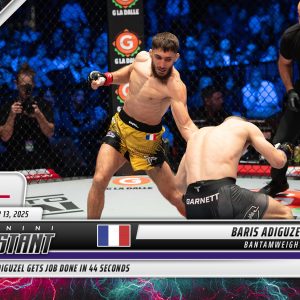 Baris Adiguzel - 2025 Panini Instant PFL #107 - Lightning /5