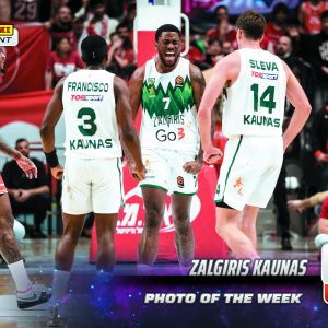Zalgiris Kaunas - 2025-26 Panini Instant EuroLeague Photo of the Week #14 - Galaxy 1/1