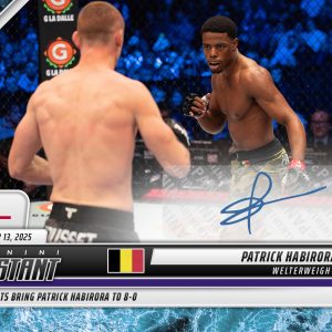 Patrick Habirora - 2025 Panini Instant PFL #108 - Water /10 Auto