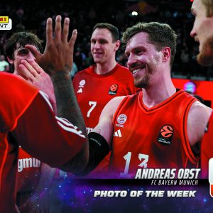 Andreas Obst - 2025-26 Panini Instant EuroLeague Photo of the Week #15 - Galaxy 1/1