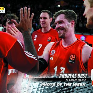 Andreas Obst - 2025-26 Panini Instant EuroLeague Photo of the Week #15 - Metallic /5