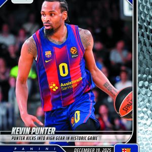 Kevin Punter - 2025-26 Panini Instant EuroLeague #26 - Metallic /5