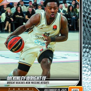 McKinley Wright IV - 2025-26 Panini Instant EuroLeague #27 - Metallic /5