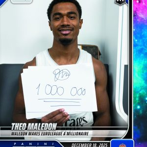 Theo Maledon - 2025-26 Panini Instant EuroLeague #31 - Galaxy 1/1