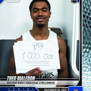 Theo Maledon - 2025-26 Panini Instant EuroLeague #31 - Metallic /5