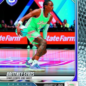 Brittney Sykes - 2026 Panini Instant Unrivaled #15 - Metallic /5