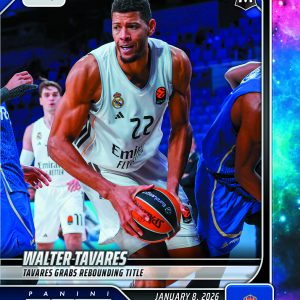 Walter Tavares - 2025-26 Panini Instant EuroLeague #32 - Galaxy 1/1