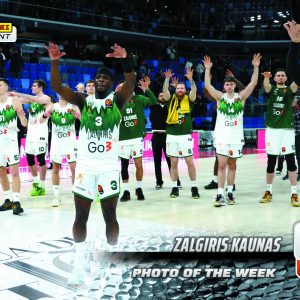 Zalgiris Kaunas - 2025-26 Panini Instant EuroLeague Photo of the Week #17 - Metallic /5