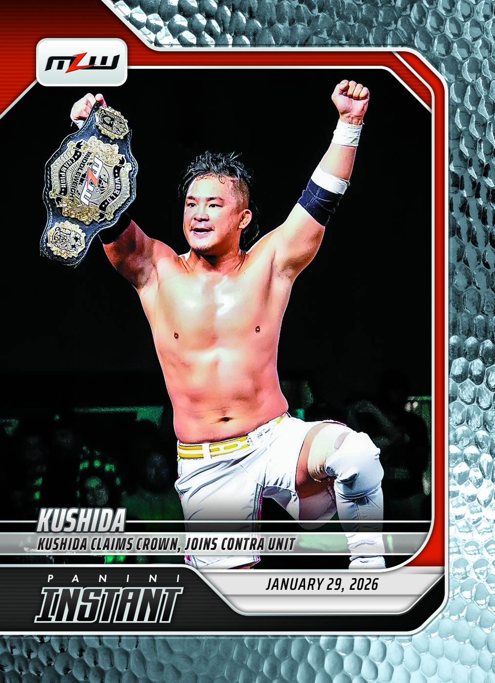 Kushida - 2026 Panini Instant MLW #1 - Metallic /5