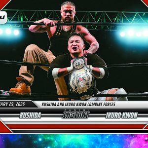 Kushida/Ikuro Kwon - 2026 Panini Instant MLW #2 - Galaxy 1/1