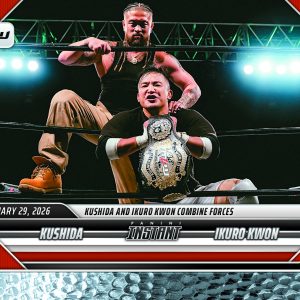 Kushida/Ikuro Kwon - 2026 Panini Instant MLW #2 - Metallic /5
