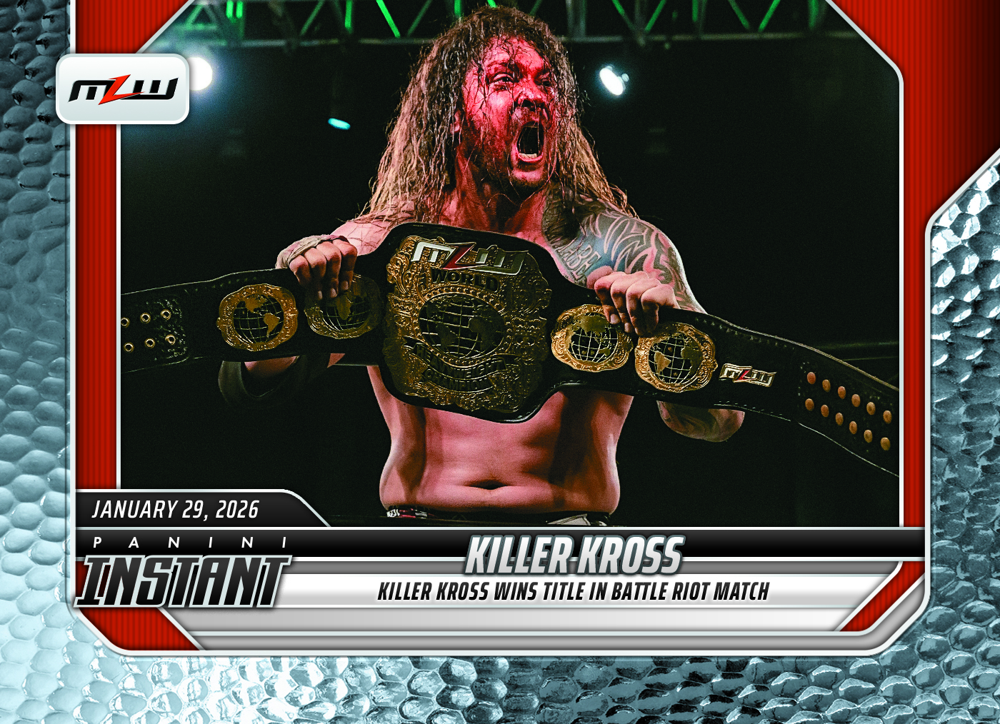 Killer Kross - 2026 Panini Instant MLW #3 - Metallic /5