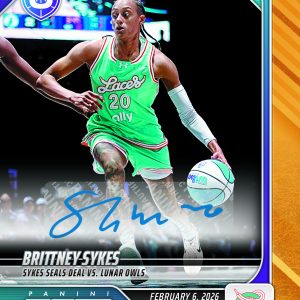 Brittney Sykes - 2026 Panini Instant Unrivaled #41 - Gold /10 Auto