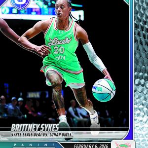Brittney Sykes - 2026 Panini Instant Unrivaled #41 - Metallic /5