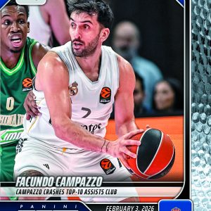 Facundo Campazzo - 2025-26 Panini Instant EuroLeague #35 - Metallic /5
