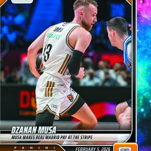 Dzanan Musa - 2025-26 Panini Instant EuroLeague #36 - Galaxy 1/1