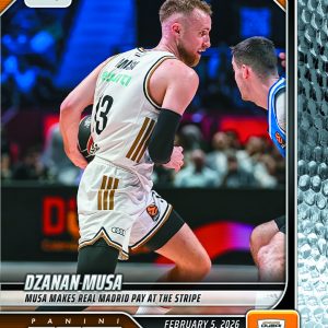 Dzanan Musa - 2025-26 Panini Instant EuroLeague #36 - Metallic /5