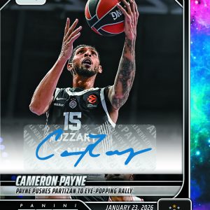 Cameron Payne - 2025-26 Panini Instant EuroLeague #39 - Galaxy 1/1 Auto