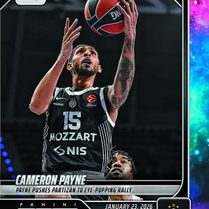 Cameron Payne - 2025-26 Panini Instant EuroLeague #39 - Galaxy 1/1