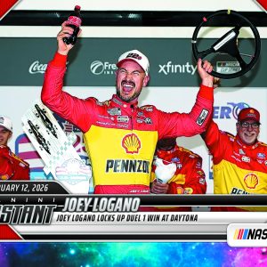 Joey Logano - 2026 Panini Instant NASCAR #1 - Galaxy 1/1