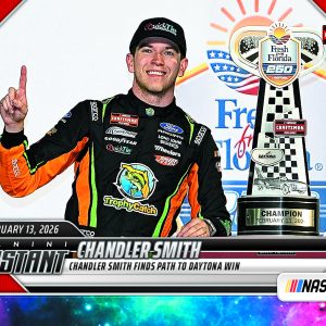 Chandler Smith - 2026 Panini Instant NASCAR #3 - Galaxy 1/1