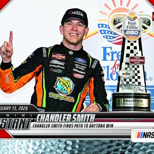 Chandler Smith - 2026 Panini Instant NASCAR #3 - Metallic /5