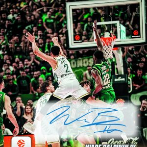 Wade Baldwin IV - 2025-26 Panini Instant EuroLeague Photo of the Week #21 - Gold /10 Auto