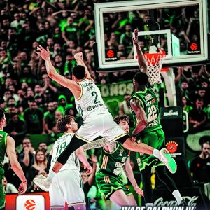 Wade Baldwin IV - 2025-26 Panini Instant EuroLeague Photo of the Week #21 - Galaxy 1/1