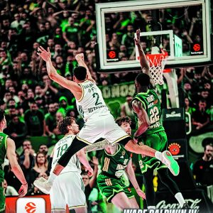 Wade Baldwin IV - 2025-26 Panini Instant EuroLeague Photo of the Week #21 - Metallic /5