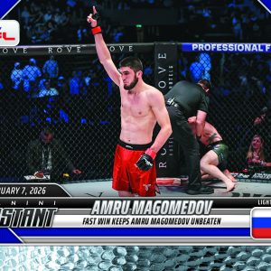 Amru Magomedov - 2026 Panini Instant PFL #5 - Metallic /5