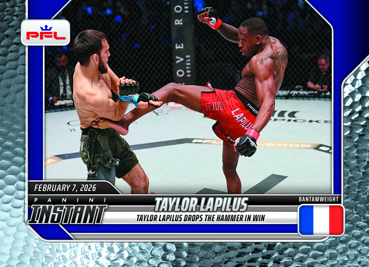 Taylor Lapilus - 2026 Panini Instant PFL #6 - Metallic /5