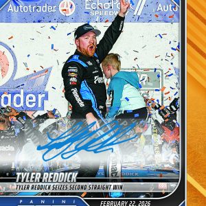 Tyler Reddick - 2026 Panini Instant NASCAR #8 - Gold /10 Auto