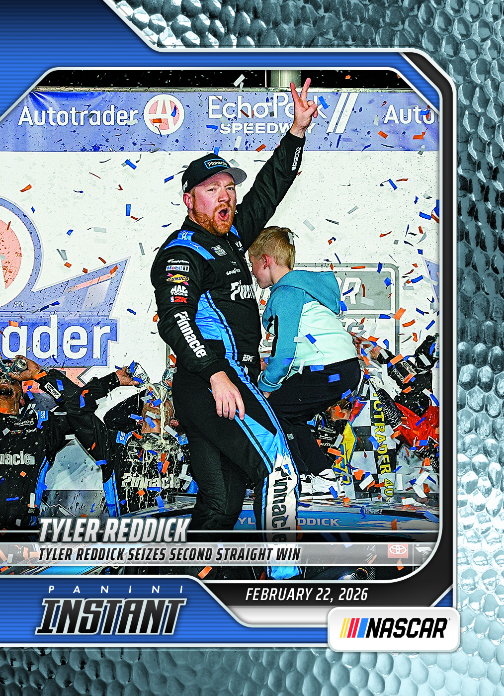 Tyler Reddick - 2026 Panini Instant NASCAR #8 - Metallic /5