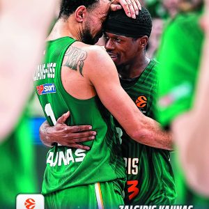 Zalgiris Kaunas - 2025-26 Panini Instant EuroLeague Photo of the Week #22 - Galaxy 1/1