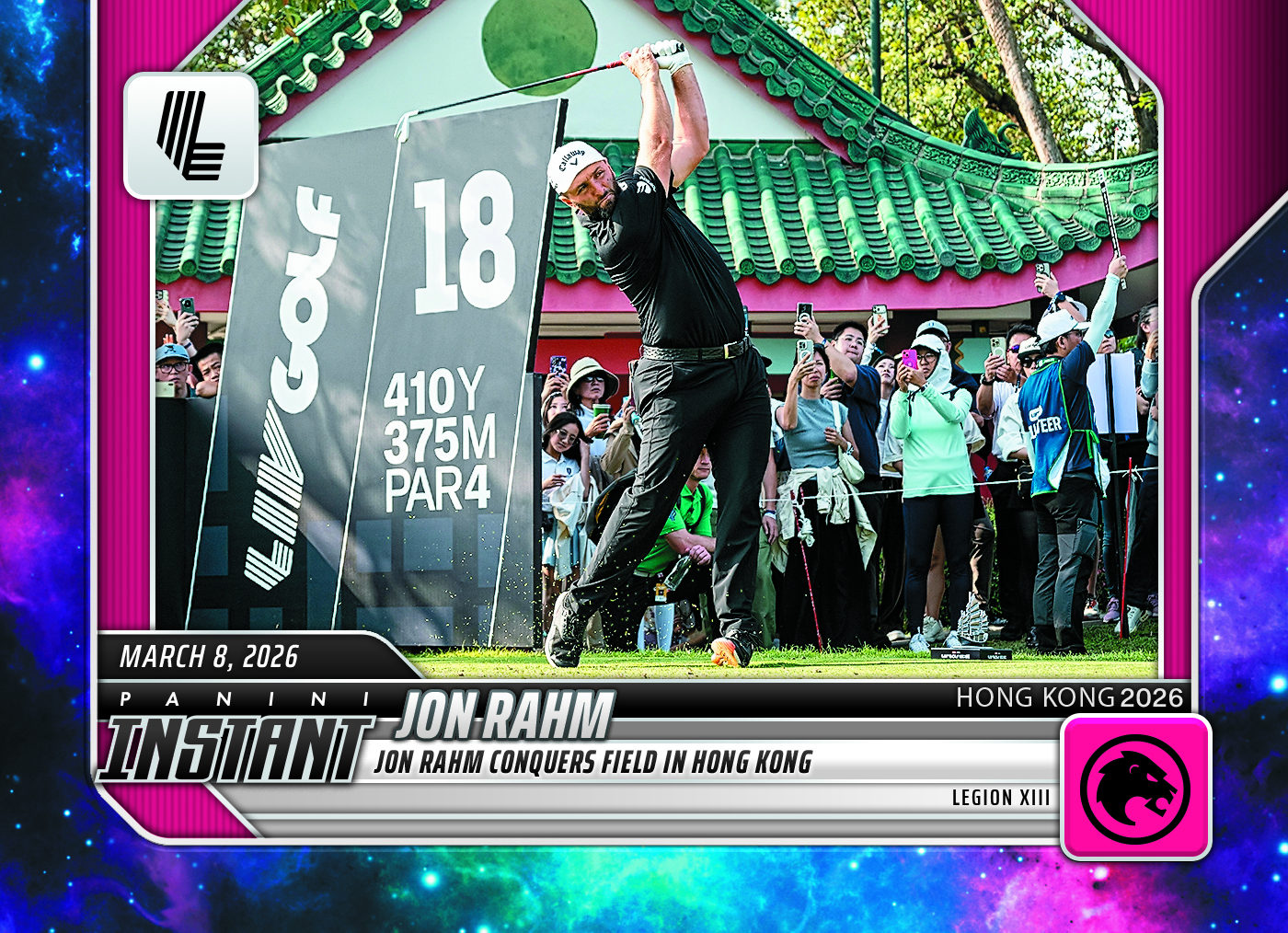 Jon Rahm - 2026 Panini Instant LIV Golf #5 - Galaxy 1/1