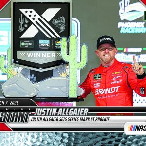 Justin Allgaier - 2026 Panini Instant NASCAR #13 - Metallic /5