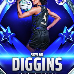 Skylar Diggins - 2026 Panini Instant Unrivaled Studio Stars #16 - Metallic /5