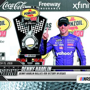 Denny Hamlin - 2026 Panini Instant NASCAR #15 - Metallic /5