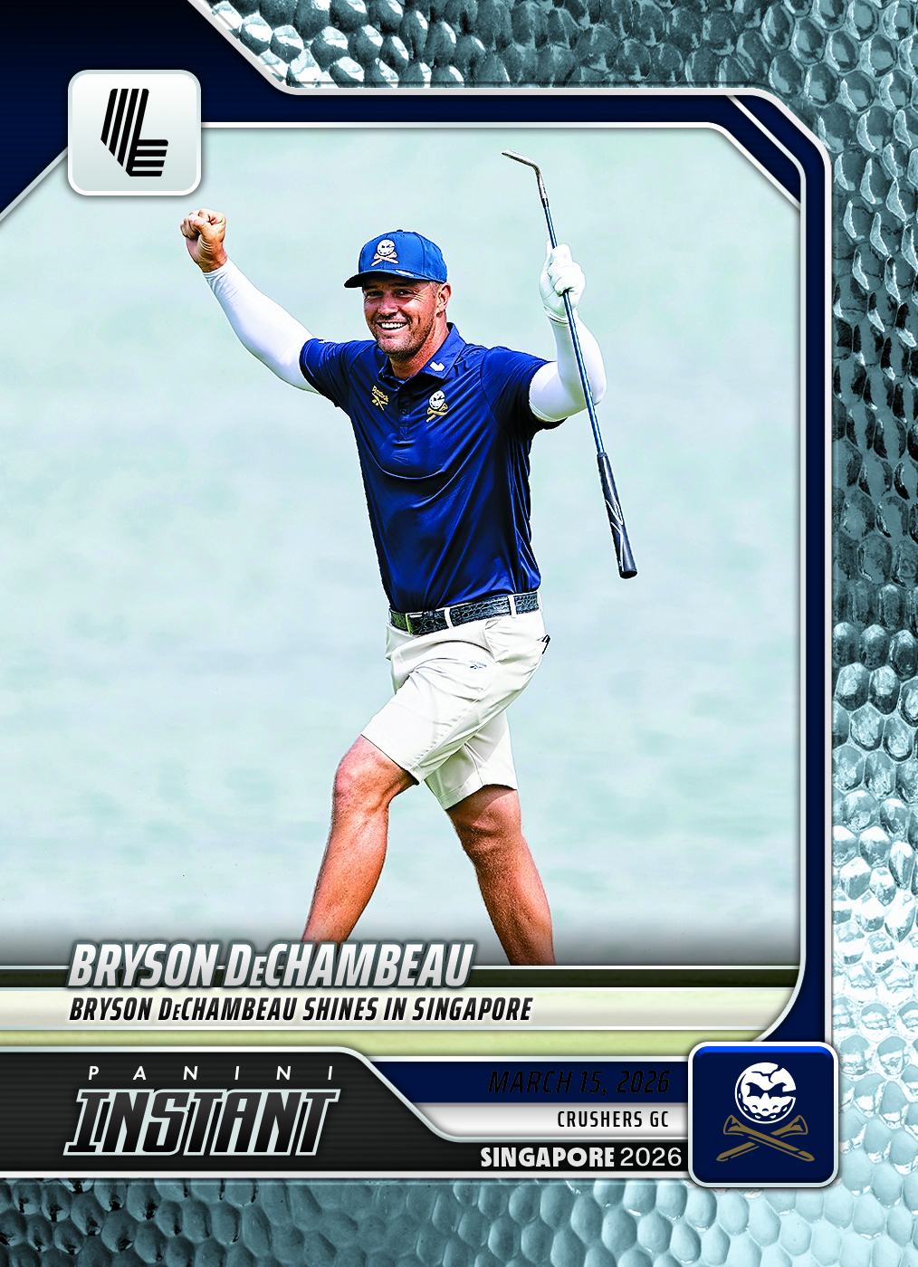 Bryson DeChambeau - 2026 Panini Instant LIV Golf #7 - Metallic /5