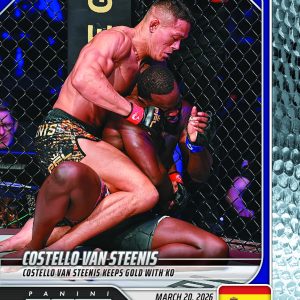 Costello van Steenis - 2026 Panini Instant PFL #7 - Metallic /5