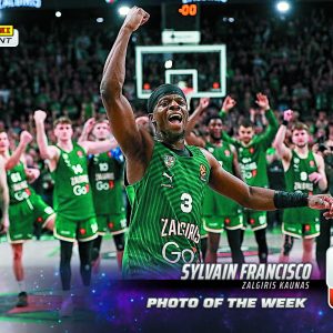 Sylvain Francisco - 2025-26 Panini Instant EuroLeague Photo of the Week #26 - Galaxy 1/1