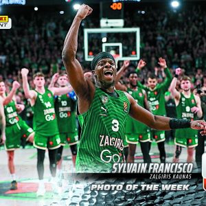 Sylvain Francisco - 2025-26 Panini Instant EuroLeague Photo of the Week #26 - Metallic /5